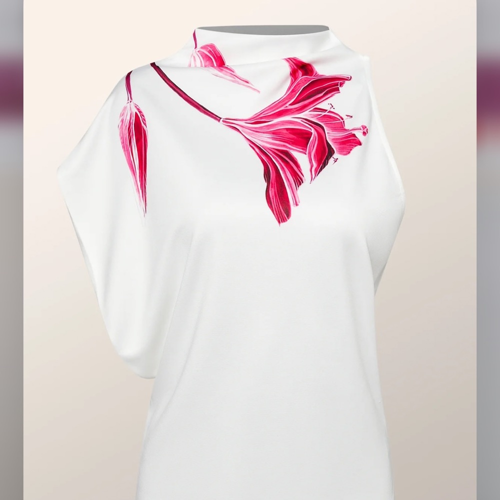 STYLEWE White Top with Pink Floral Design - Picture 7 of 8